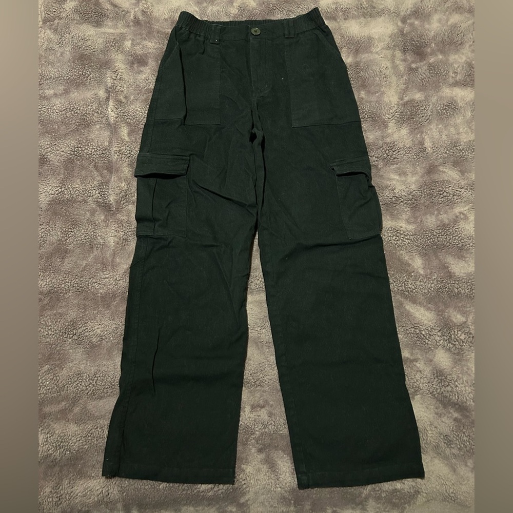 Women's Black Cargo Pants